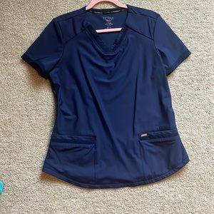 Navy Cherokee FORM scrub top